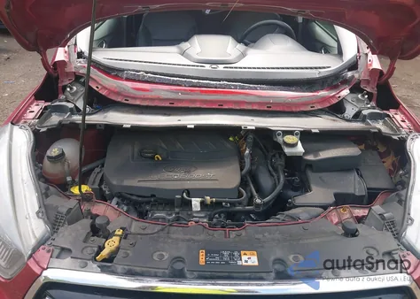 2017 Ford Escape Titanium z USA, uszkodzony, nr VIN 1FMCU0JD2HUD91350